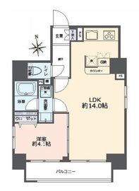 ザ・東京タワーズ ミッドタワー 12階 間取り図