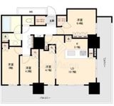 アトラスタワー曳舟 8階 間取り図