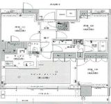 ベイズタワー＆ガーデン 6階 間取り図