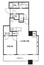 エアライズタワー 25階 間取り図