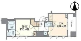 クオリア広尾 3階 間取り図