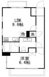 ビヴァーチェ赤坂 7階 間取り図
