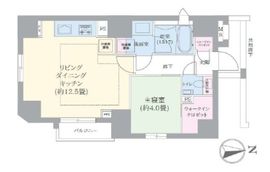 ピアース新宿三丁目 7階 間取り図