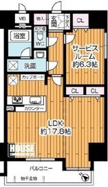 マイキャッスル池尻大橋 4階 間取り図