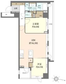 パークホームズ三軒茶屋アーバンレジデンス 3階 間取り図