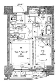 クラッシィスイート五反田 3階 間取り図