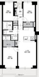 北品川ホームズ 6階 間取り図