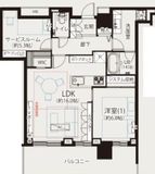 クロスエアタワー 28階 間取り図