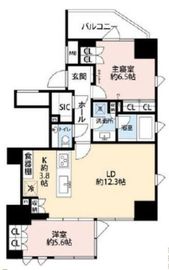 プレミスト赤坂翠嶺 5階 間取り図