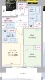 HARUMI FLAG SUN VILLAGE (晴海フラッグ サンヴィレッジ) 14階 間取り図