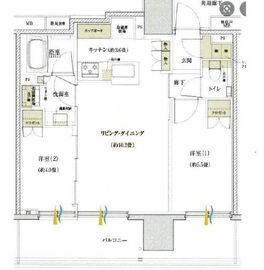 ブリリア秋葉原 13階 間取り図
