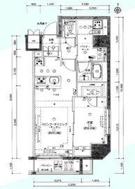 ステージグランデ菊川 8階 間取り図