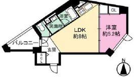 トゥールブランシュ麻布 12階 間取り図