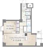 インペリアル赤坂フォーラム 5階 間取り図