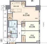 ブリリアタワー池袋West 28階 間取り図