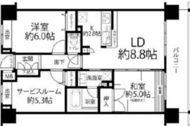 クレストフォルム浅草ブライトコート 9階 間取り図
