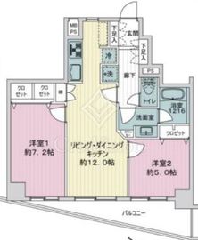 アルカーデン池袋 10階 間取り図