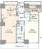 Wコンフォートタワーズ WEST 37階 間取り図