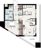 マイキャッスル代々木 7階 間取り図