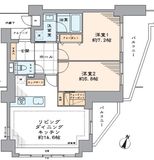 クレッセント渋谷神泉 10階 間取り図