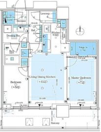 パークシティ中野ザタワーブリーズ 12階 間取り図