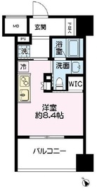 クレヴィア門前仲町 8階 間取り図