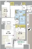 ダイナシティ三田 4階 間取り図