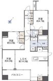 アジールコフレ三軒茶屋 10階 間取り図