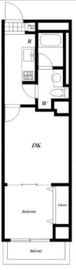 ストークベル浜松町 5階 間取り図