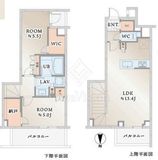 オープンレジデンス祐天寺 1階 間取り図