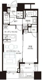 エスティメゾン南麻布 52階 間取り図