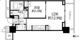 ザ・パークハウス晴海タワーズ クロノレジデンス 27階 間取り図