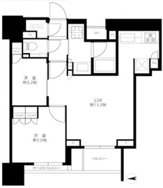 クラッシィハウス大手町 13階 間取り図
