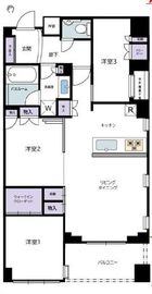 ザ・ライオンズ池袋 6階 間取り図