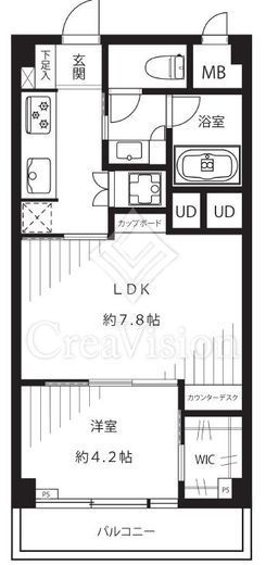 秀和代官山レジデンス 9階 間取り図