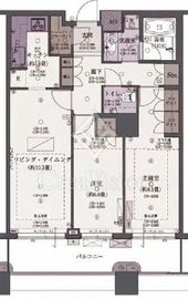 ブリリアタワー東京 30階 間取り図