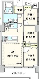 TOKYOシティトリエ 9階 間取り図