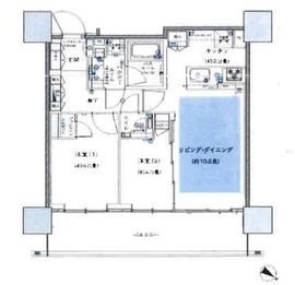 シティタワーズ東京ベイ 12階 間取り図