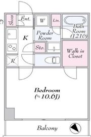 富久クロスグリーンレジデンス 4階 間取り図