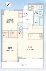 ウィステリアコート代官山 4階 間取り図