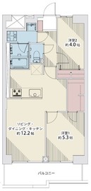 メゾン田町 10階 間取り図