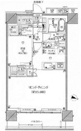 アルファグランデ千桜タワー 21階 間取り図