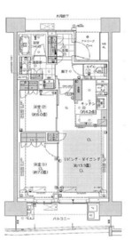HARUMI FLAG SUN VILLAGE (晴海フラッグ サンヴィレッジ) 5階 間取り図