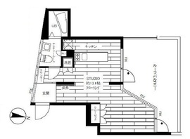 グランドコンシェルジュ都立大学 5階 間取り図