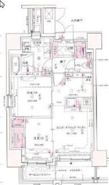 シエリア町屋 9階 間取り図