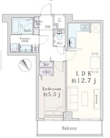 ライオンズガーデン幡ヶ谷 4階 間取り図