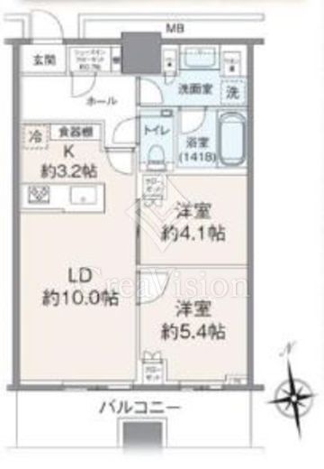 WORLD TOWER RESIDENCE 17階 間取り図