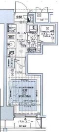 パークキューブ東品川 5階 間取り図