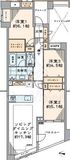 クレッセント東中野レジデンス 3階 間取り図