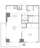 秀和麻布笄町レジデンス 2階 間取り図